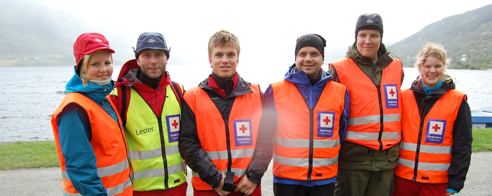 6 frivillige fra Samnanger Røde Kors