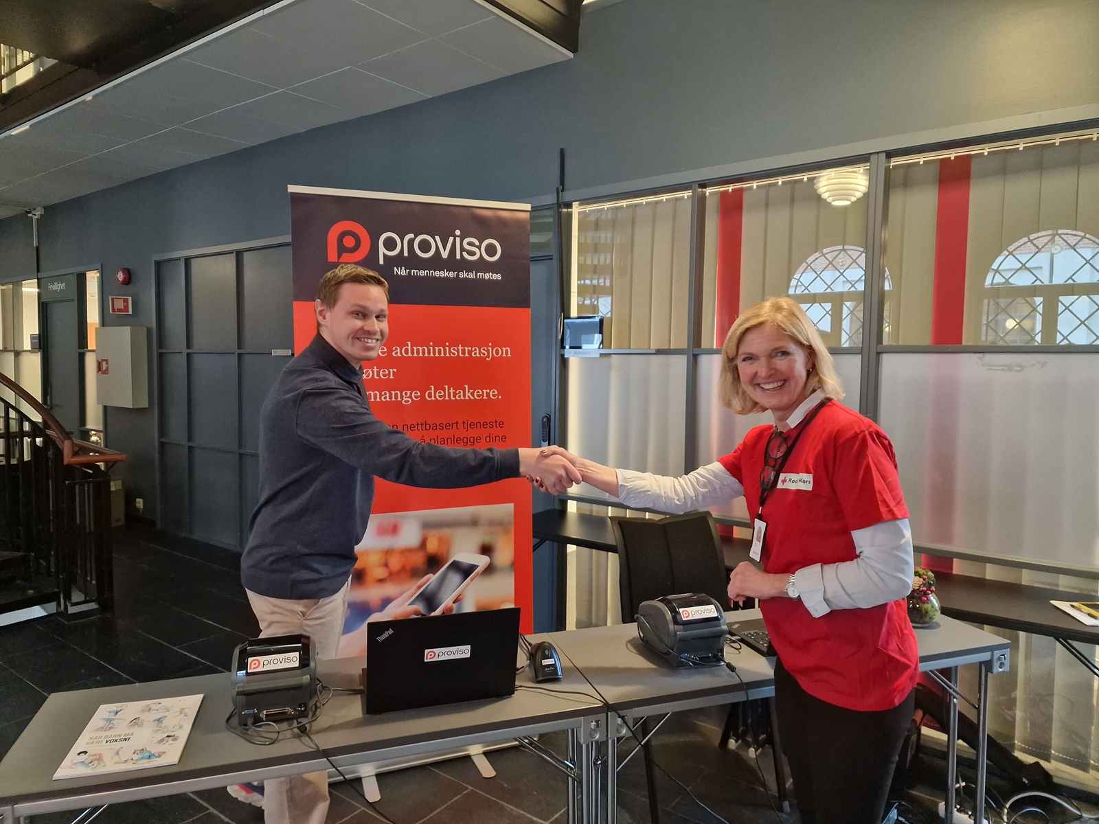 Proviso og Røde Kors på partnerforum 2022