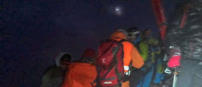 Skiturister ble reddet fra Lyngen i Troms