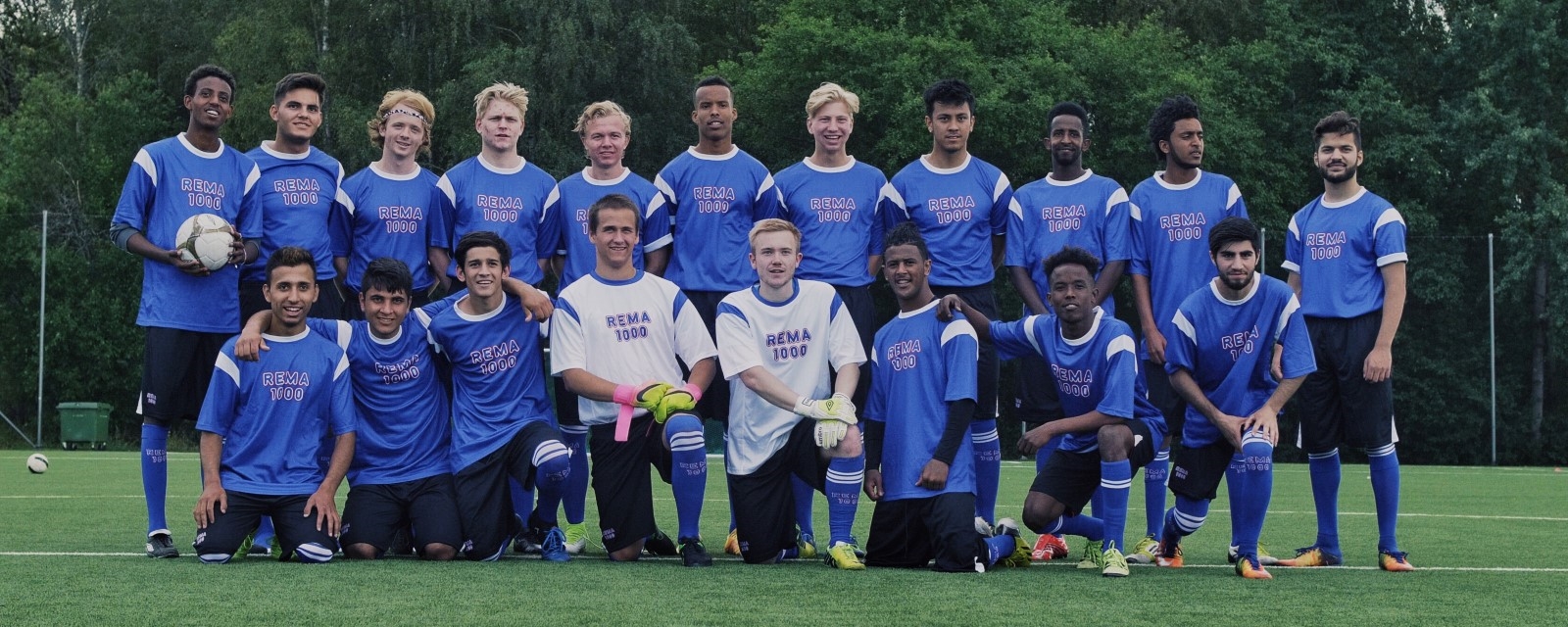 Lagbilde med Fotballkompis fra Norway Cup