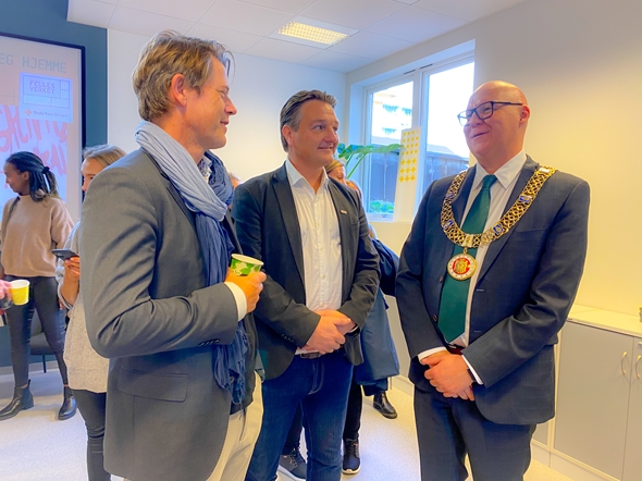 Generalsektretær daglig leder og ordfører i bergen på fellesverket