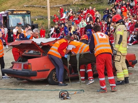 Øvelse på russetreff2