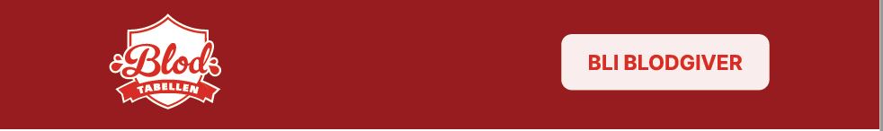 logo på rød bakgrunn