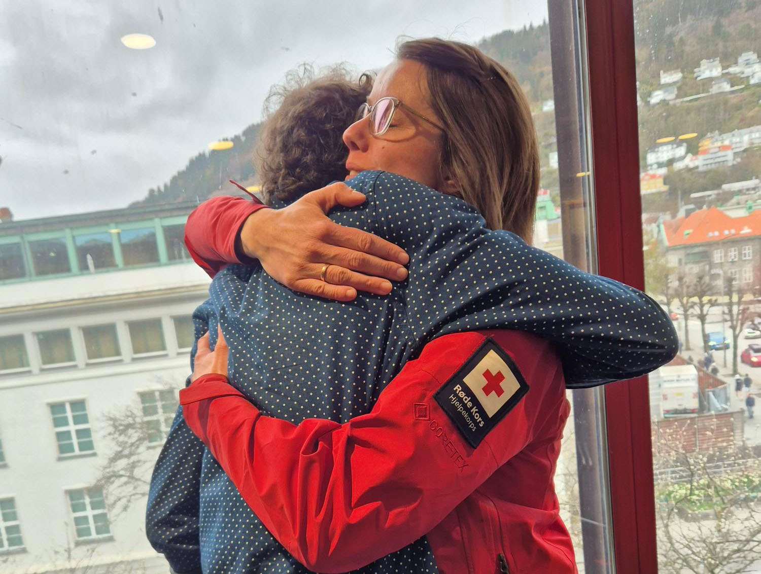 Alec Luhn og Gunn Mæland Dagestad, ett år etter.