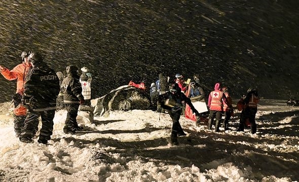 leteaksjon på Finse i mørket, øvelse på Finsekurset