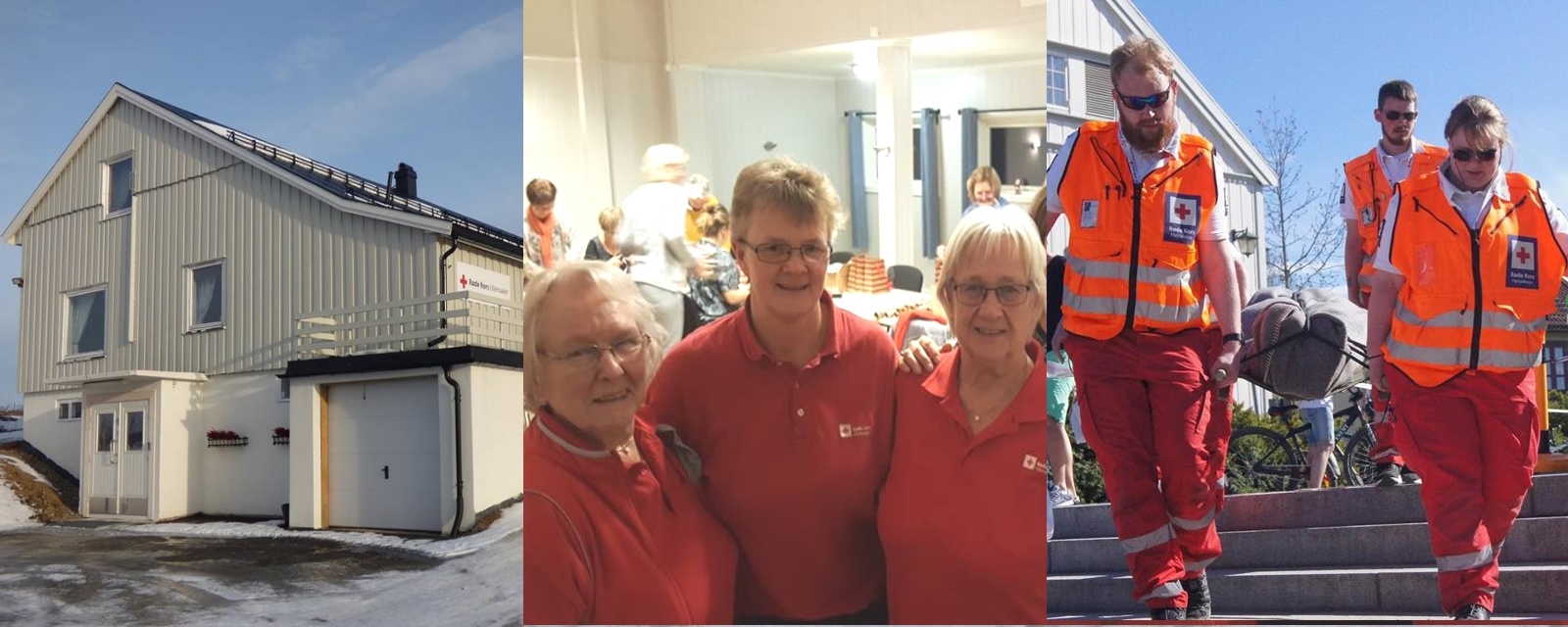 Frivillige i Ullensaker Røde Kors