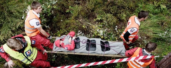 sommer-ovelse-redning-barmark-rode-kors-hjelpekorps