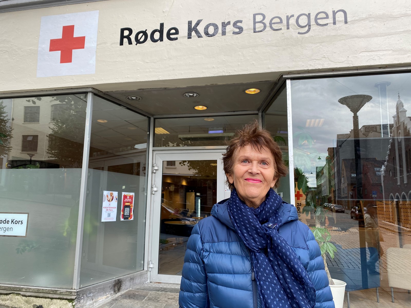 Karen er besøksvenn i Bergen Røde Kors.