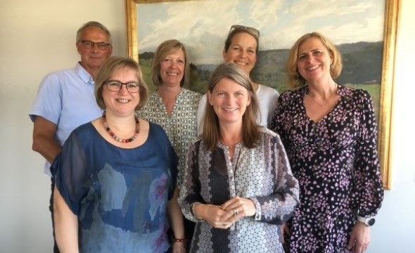 Tre stykk ordførere i Asker med ditto lokalforeningsledere