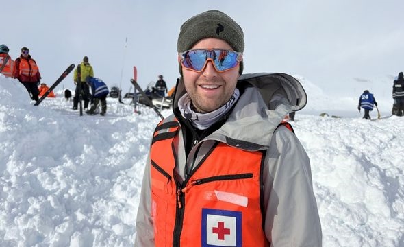 Eirik Flage, Geilo Røde Kors