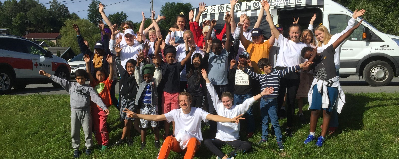 Deltakere og instruktører på Camp Solvik 2019