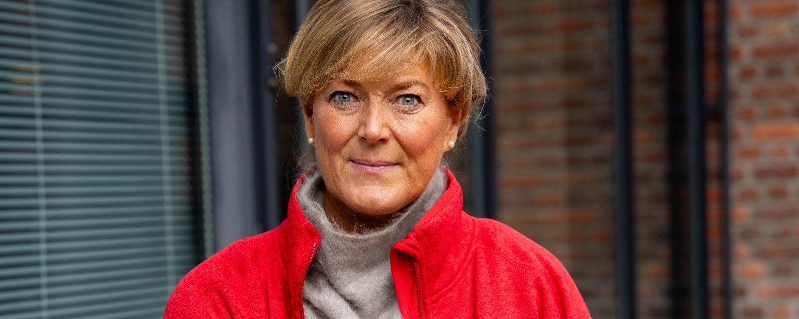 Bilde av Grete Herlofson i Røde Kors.