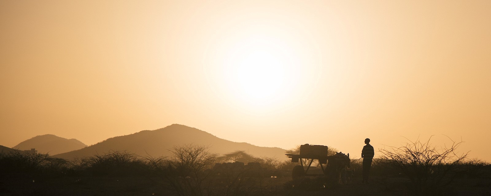 landskapsbilde skumring Somalia