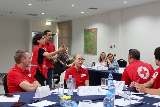 Ungdommer fra Norge og Georgia i samarbeid