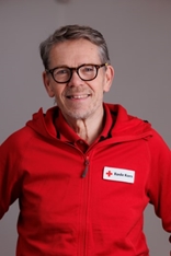 Alfred Solgaard, leder i Kristiansand Røde Kors