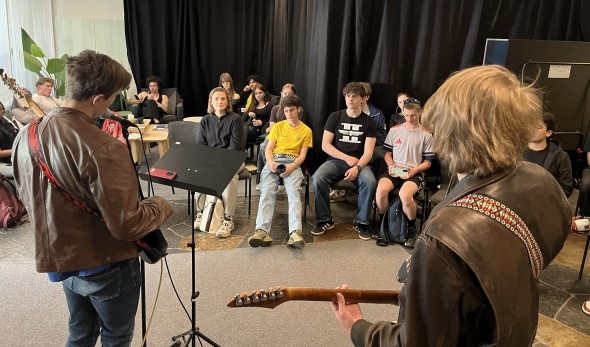 Band med publikum