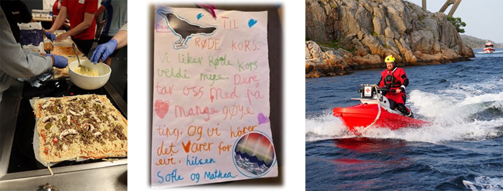 Kollasje Lindesnes Røde Kors