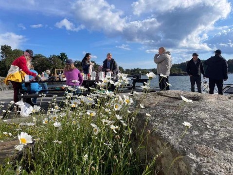 Sommeravslutning ved skjærgården