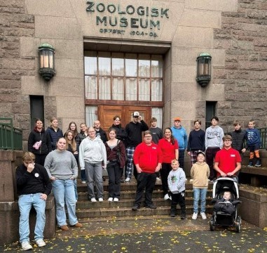 Treffpunktgruppe fra Tvedestrand samlet på tur