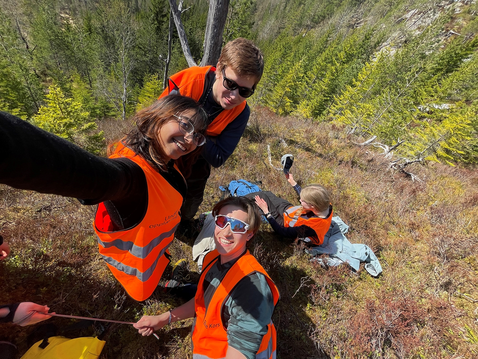 Elever fra UWC på SOR-kurs.