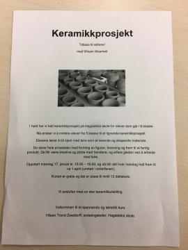 Nytt keramikkurs neste år