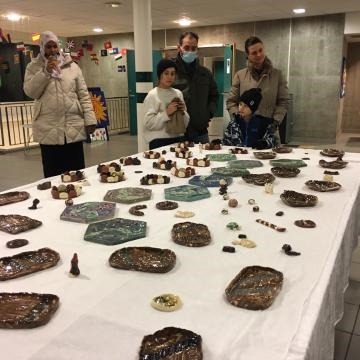 Utstilling av keramikk