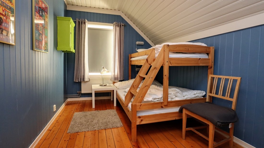 Slik ser det ut inne på Solvik