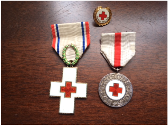 Bilde av medaljer