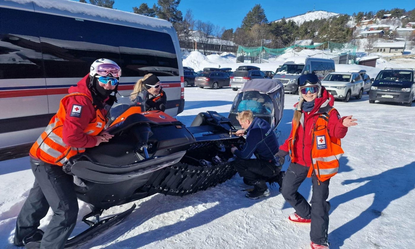 Blide frivillige klare til dyst