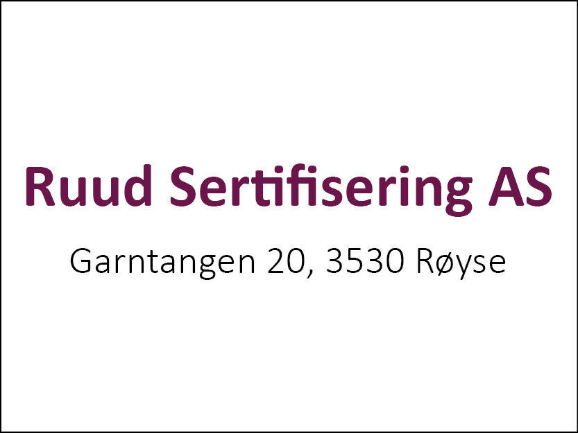 Ruud-sertifisering-as_logo
