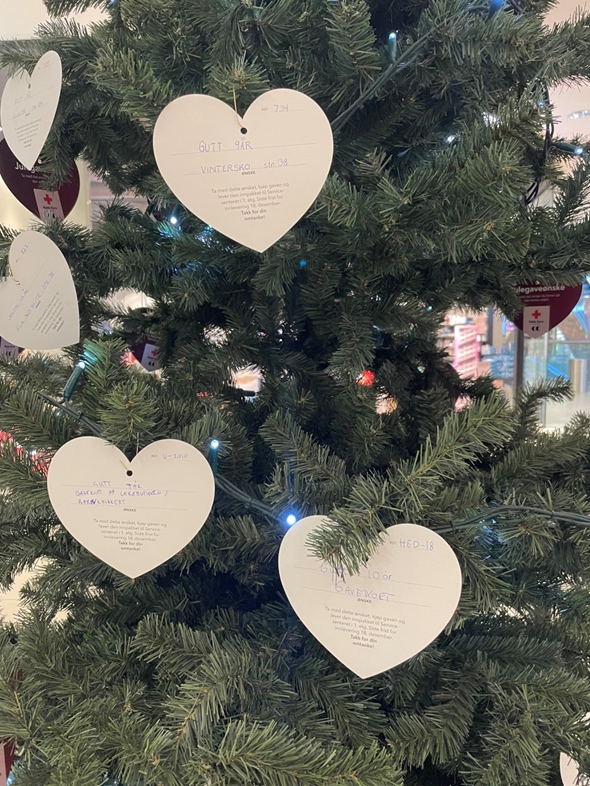 Foto av mange hjerter