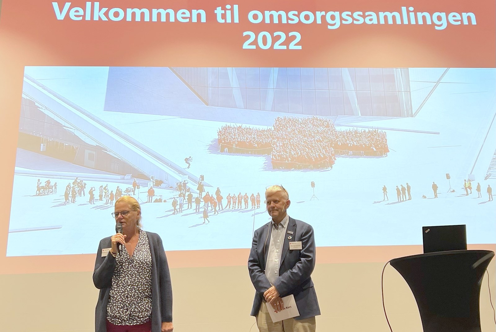 Velkommen ved  President Thor Inge Sveinsvoll og landsraadsleder Pernille Lemming 