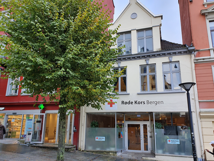 Røde Kors-huset på Vetrlidsallmenningen