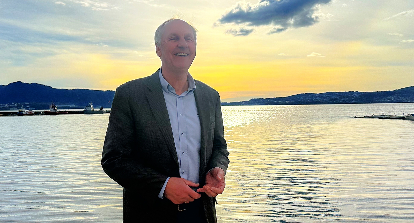 Trond Grytting ble valgt til ny styreleder på årsmøtet til Bergen Røde Kors torsdag 25. april 2024. 