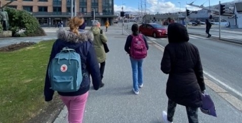 Norsktrening ute mini