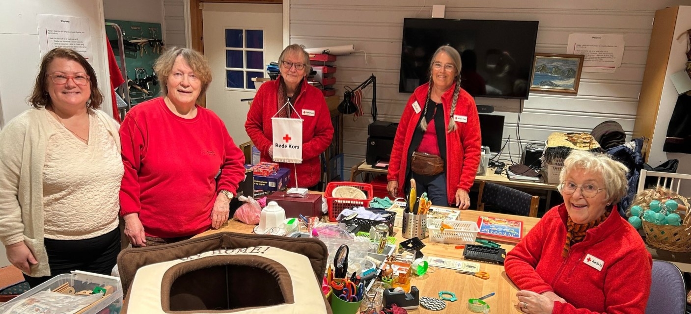 Frivillige i aktivitet