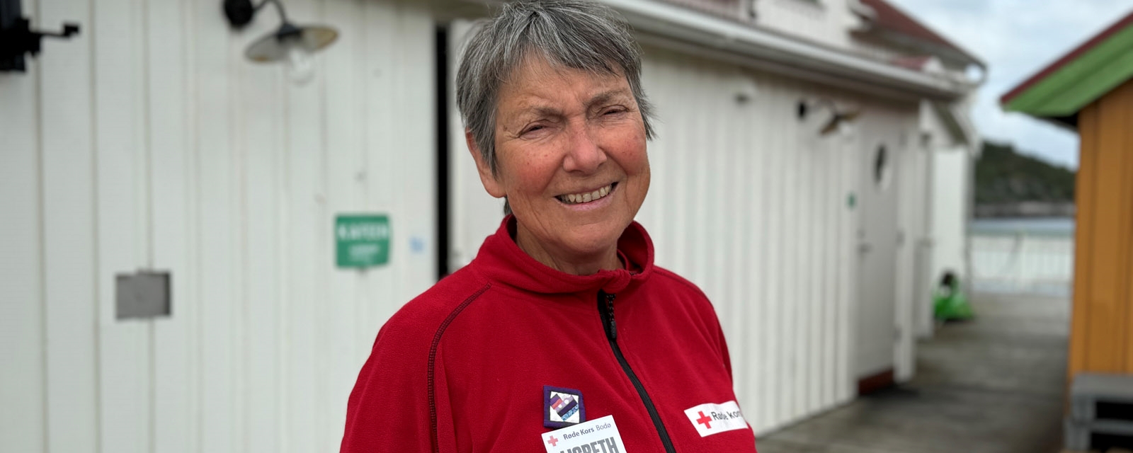 Lisbeth Lunde portrett Bodø Røde Kors