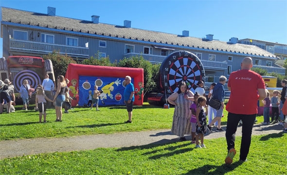 Aktiviteter på hagefesten i Anna Benoni-parken