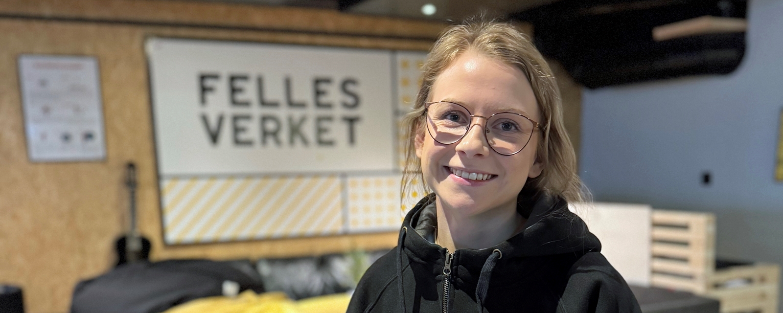 Ida Gulbrandsen  er rådgiver og gatemeglerkoordinator på Fellesverket, som er Bodø Røde Kors sin møteplass for unge