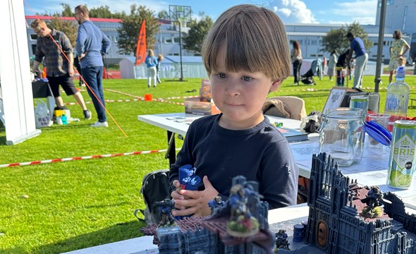 Lek og moro på Generasjonslekene.