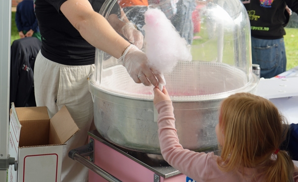 Hagefest sukkerspinn