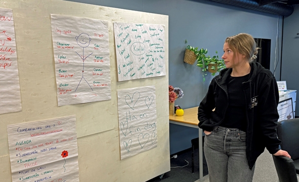 Ida forbereder seg til  nytt konfliktverksted.