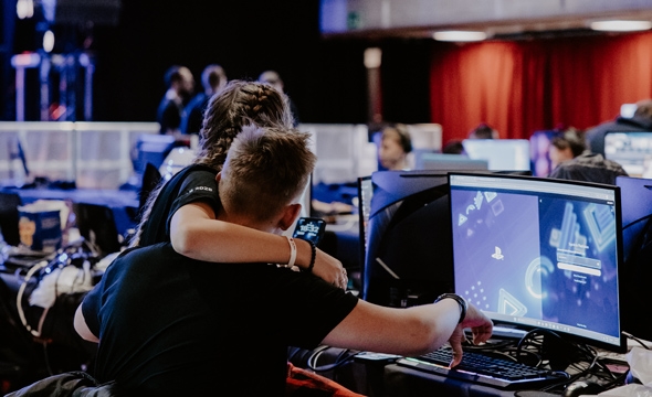 God stemning på LAN