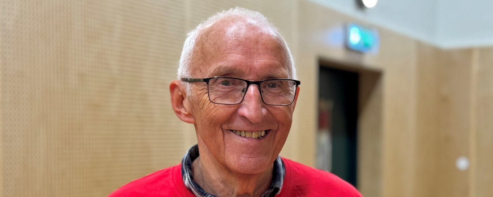 Dagfinn Grønmo er visitor i Bodø Røde Kors