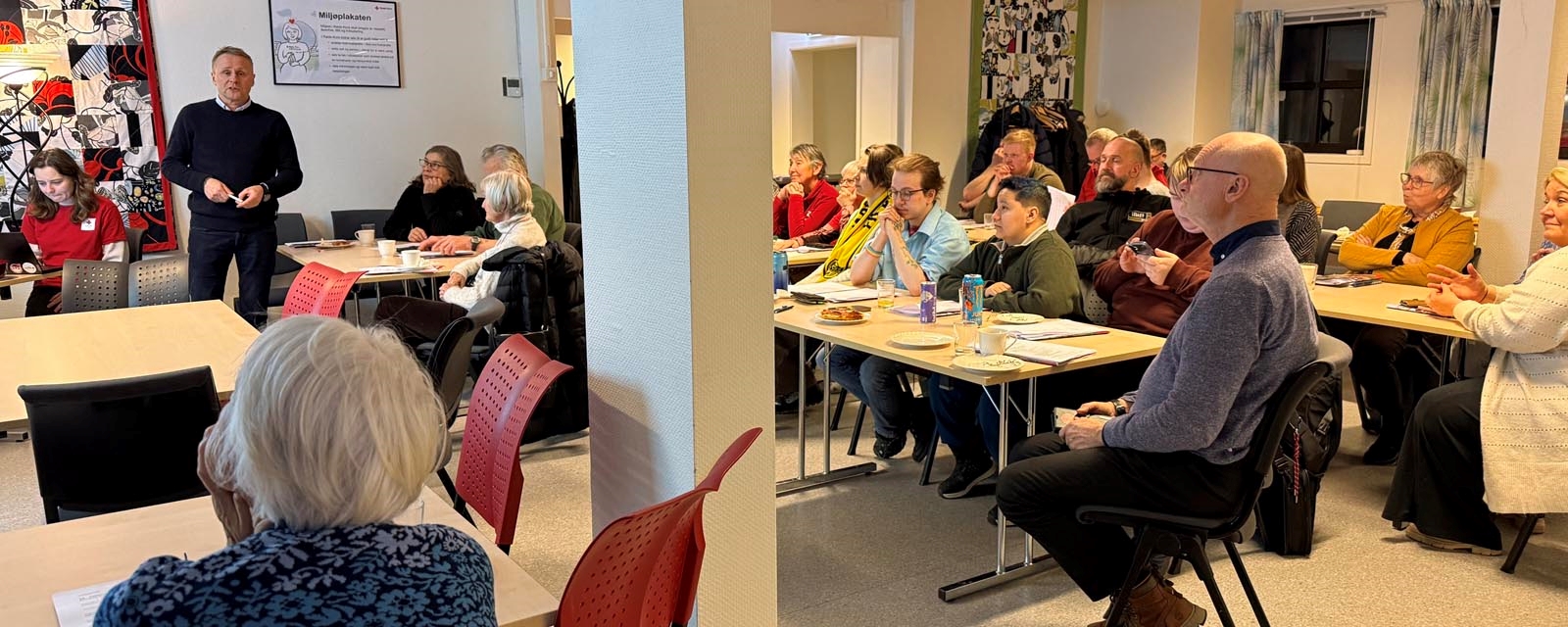 Årsmøtet for Bodø Røde Kors ble avholdt i Røde Kors-gården 25. februar 2026.