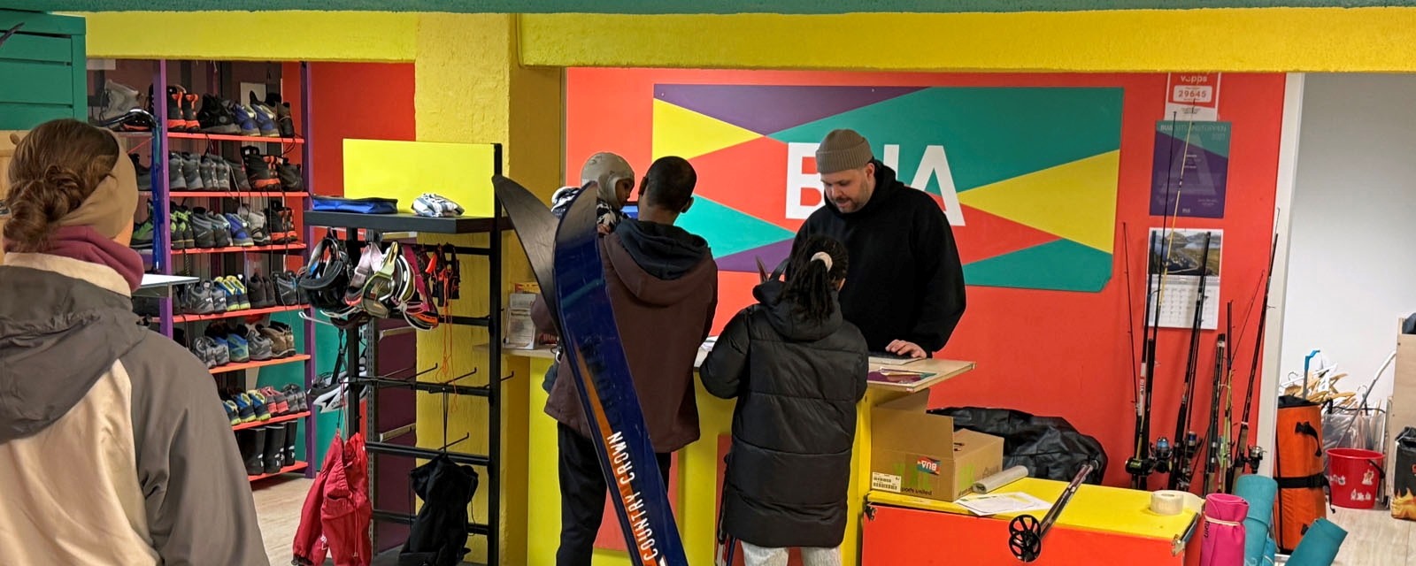 Det har vært rekordutlån fra BUA i vinter.