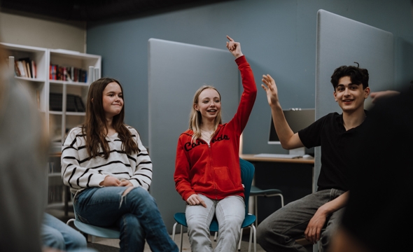 Ungdom på Fellesverket