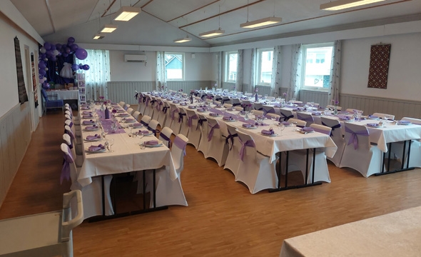 Røde Kors-huset på Alstad pådekket