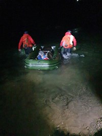 Grindaheim Røde Kors redning båt