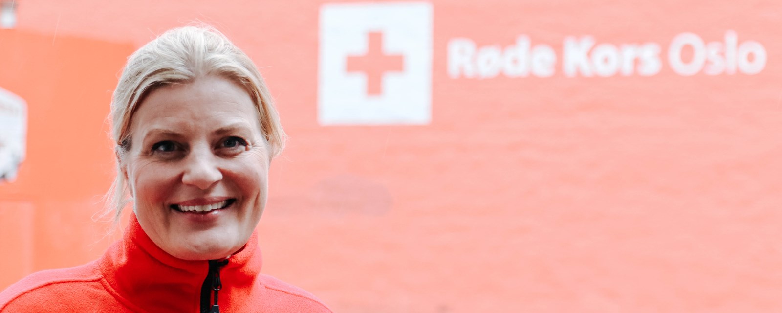 Daglig leder i Oslo Røde Kors, Elin Holmedal. Foto: Oslo Røde Kors